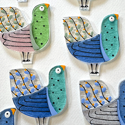 Insta2 Louisa Sullivan Glass birds
