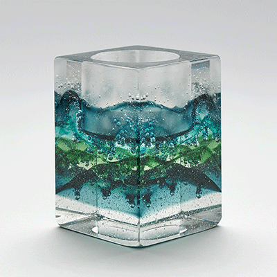 Insta4 Louisa Sullivan Glass candle holder